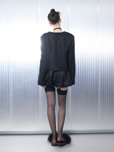 Glitz Tweed Jacket [Black]