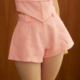 EVIE riley SHORTS PINK