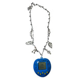 [MADE] Heart Game Machine Necklace BLUE