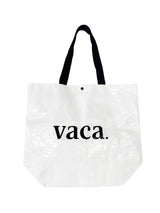 vaca. TARPAULIN ECO BEACH BAG