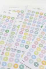 Seal sticker - Pure tone arrow (11mm)