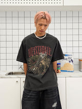 VENTIQUE Pig red horse T-shirt 2color