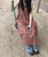 ヒヨコチェックワンピース