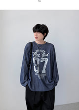 デルタボーダー長袖Tシャツ