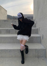 ジェニーレースキャンキャンスカートパンツ