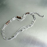 Double-Layer Bead Link Chain