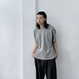 クラウド グレー リラックスド Tシャツ