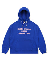 ]UNISEX Bendable Semi-Oversized Fit Hoodie Deep Blue (FCF1TS321M)