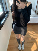 Roana Layered Camisole Long Sleeve Set
