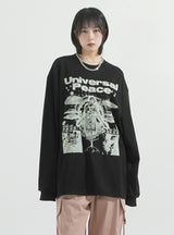 Universal heavy cotton LS t-shirt