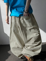 Willy Graphic Tattoo Print Balloon Pants 2color