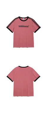 1988 Sports Ringer T-Shirt-Pink