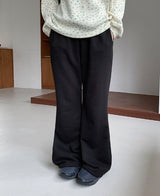 26SS★ [BAONHAUS] Kathleen Banding Semi-Bootcut Pants