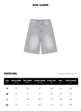 BTB : ウェーブウォッシングバミューダショーツ [GRAY CORE] [UNISEX]