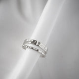 Elayne Layer Silver Ring