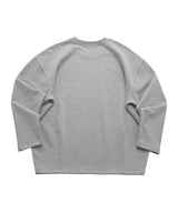 HEAVY-TERRY BALLOON SWEAT BOX TEE (Gray)