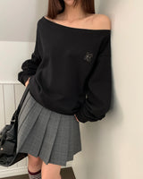 [ORIGINAL] Heron Check Pleated Skirt