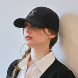 VA Curved Patch Ball Cap / Black