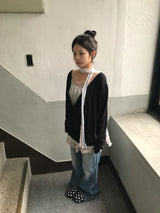 2-Color Signature Flare Denim Pants