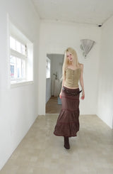 Mori Lace Maxi Skirt