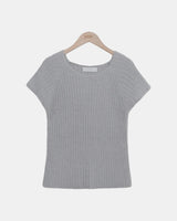 Pue Mohair Cap-Sleeve Knit