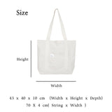 Oatmeal tote bag