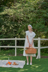 ULLALA PAJAMA Lila Short-sleeve One-piece Ivory[24162WOSXN]