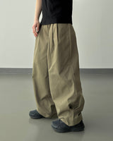 ライデンサイドピンタックワイドスラックス