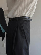 ASCLO ストライプバックバンディングスラックス (3color)