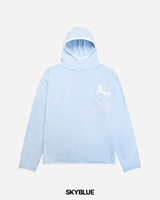 Emblem Crop Hoodie