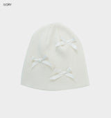Cont ribbon beanie