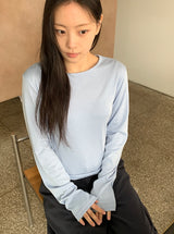 リューケンテンセルラウンド長袖Tシャツ