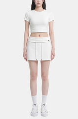 Tessa Foldover Mini Skirt
