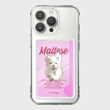 GOOREUM illustration card storage jelly hard case