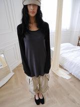 pocket raglan long t
