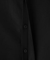 [DOJINOI] MUTE CROP SHIRTS BLACK