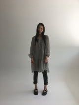 Hibbi neck frill dress (2color)