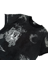 "ØNYX ワックスTシャツ"
