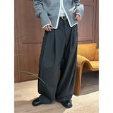 [F/W] Steady stripe two tuck wide pants(2color)