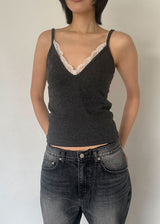 SLIP LACE SLEEVELESS