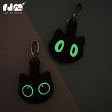 ぴかぴかCat Genuine Leather Keychain
