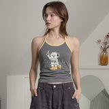 Vintage graphic ringer sleeveless