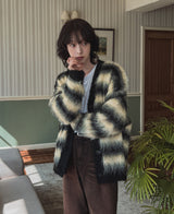 Bear brush mohair cardigan