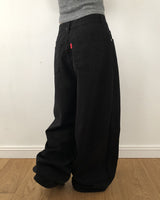 ハシュナチュラルコットンワイドパンツ