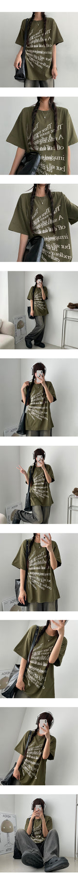 レンフレタリングショートスリーブT