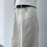 Minimalist Wide Full-Length Pants