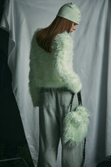 FUR CARDIGAN
