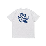 WAVY VIVID LOGO TEE (LIGHT MELANGE)