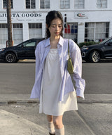 Standard pocket shirt_stripe