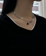 snow ball necklace